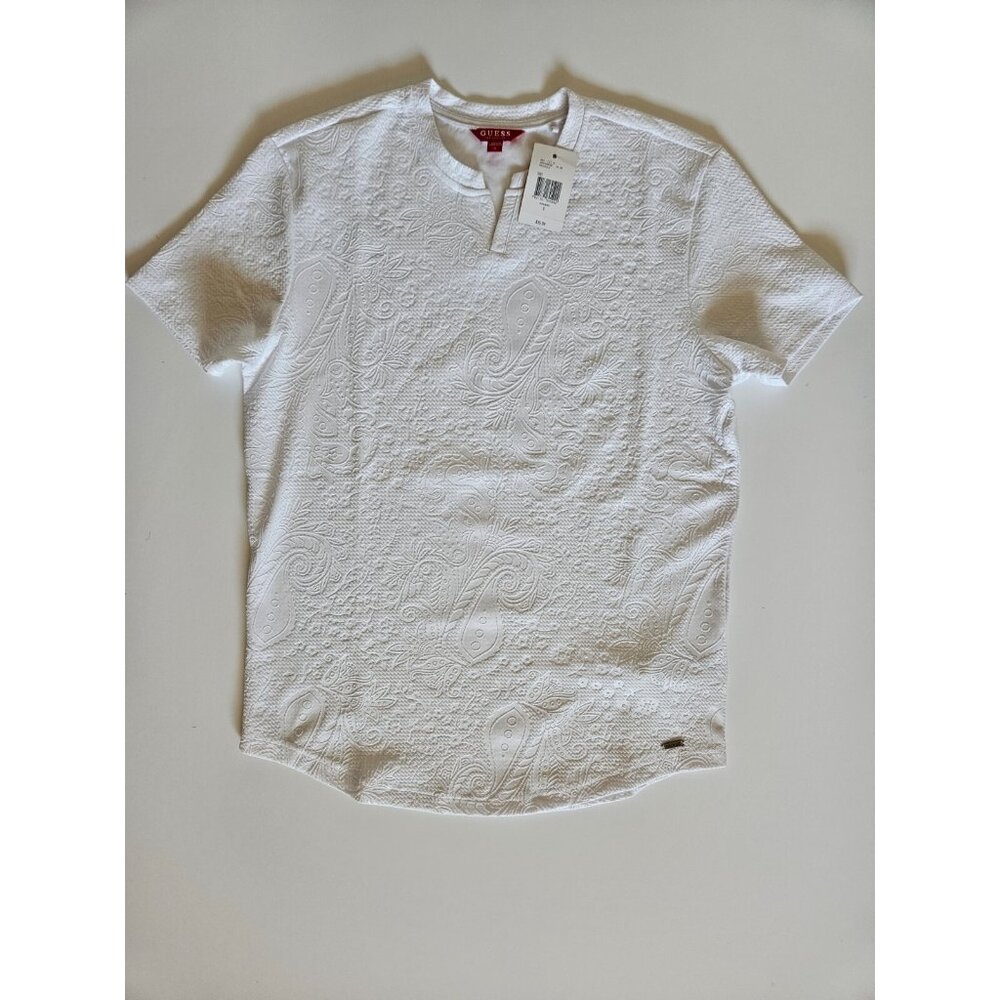 Guess Mens Haulie Slit Tee Size S